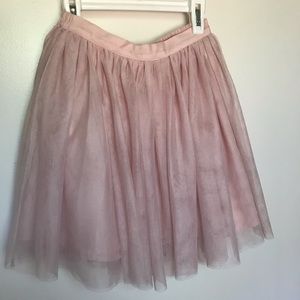 2pc Pink Violet matching skirt and top